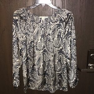 NWOT Banana Republic Flowy Top Sz M